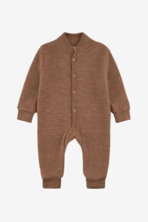 Wool Fleece Suit Moss Green
